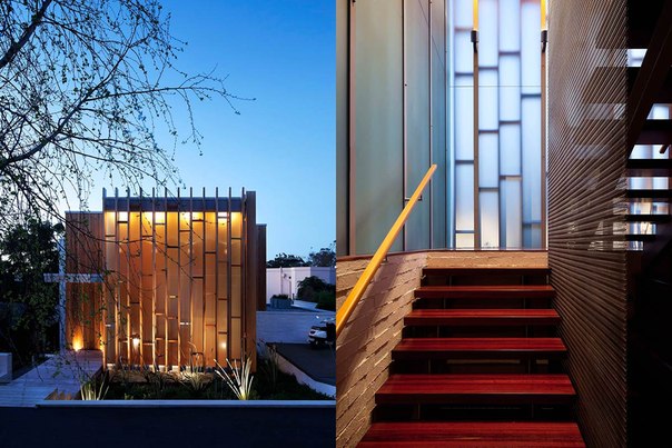 Архитектурная студия Bossley выполнила дизайн современного частного дома на склоне в центре Херн-Бей, Окленд, Новая Зеландия. В дизайне интерьера использована потрясающая коллекция владельца из мебели, искусства и керамики 1950-1960 годов.