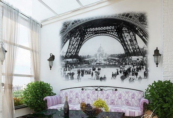Комната в стиле "Париж"