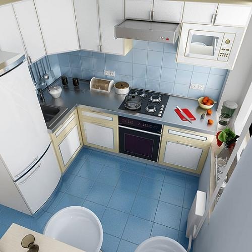 ✓ Принципы рационализации пространства на маленькой кухне: