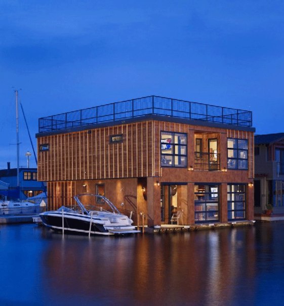 Floating Home – дом на воде в Сиэтле
