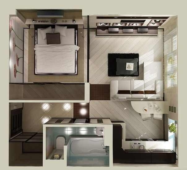 Дизайн для небольшой квартиры