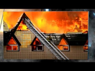 Пожар в кафе "Под крылом",  г. Раменское, Московская область, Россия
