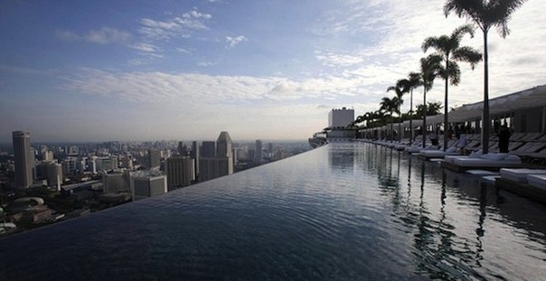 Самый высокий #бассейн в мире находится на высоте 191 метр.