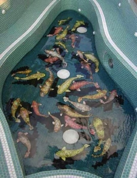Мозаика для бассейнов.