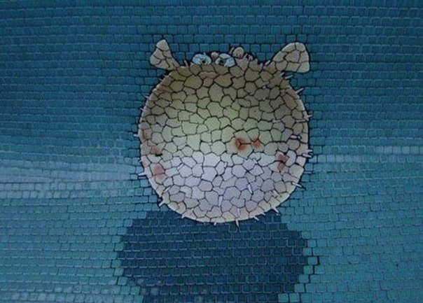 Мозаика для бассейнов.