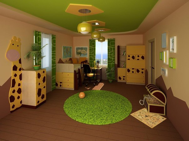 Примеры интерьера детской комнаты, что послужат для вас примером для оформления уютного уголка для вашего малыша.