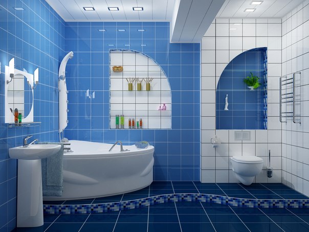 Лучшие #оттенки для ванной комнаты в фен шуй
