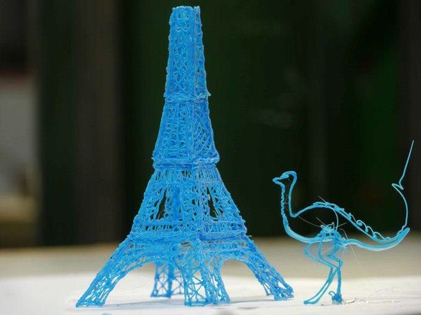 3Doodler - первая ручка в мире, позволяющая рисовать 3D скульптуры.