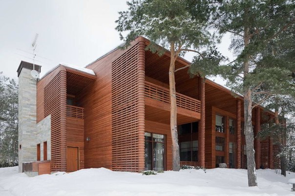 Дом  Макалун” (House Makalun) в России от Архитектурной Мастерской Тотана Кузембаева.