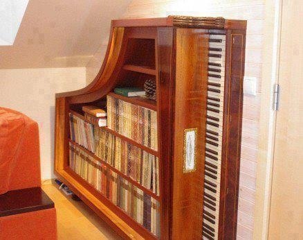 Как превратить старый рояль с произведение искусства