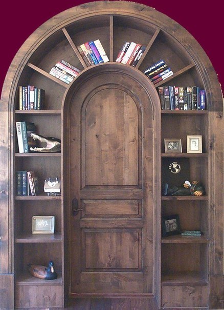 книжный шкаф-арка