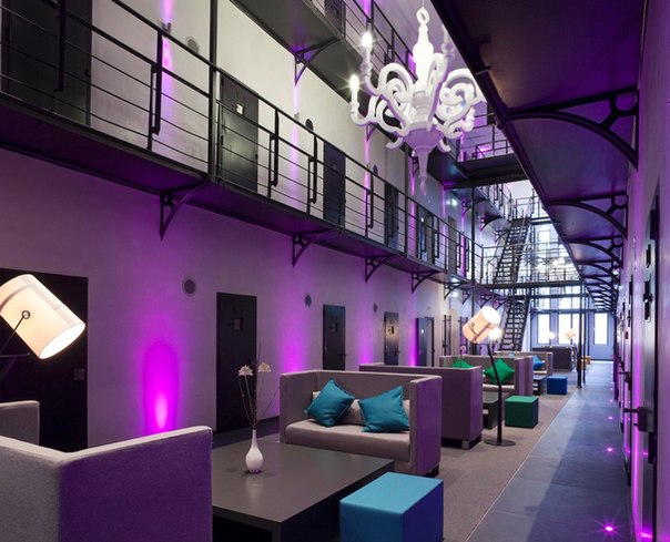 Het Arresthuis: старая тюрьма в Нидерландах перестроена в роскошный современный отель.