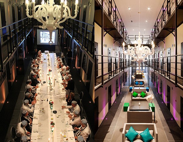 Het Arresthuis: старая тюрьма в Нидерландах перестроена в роскошный современный отель.