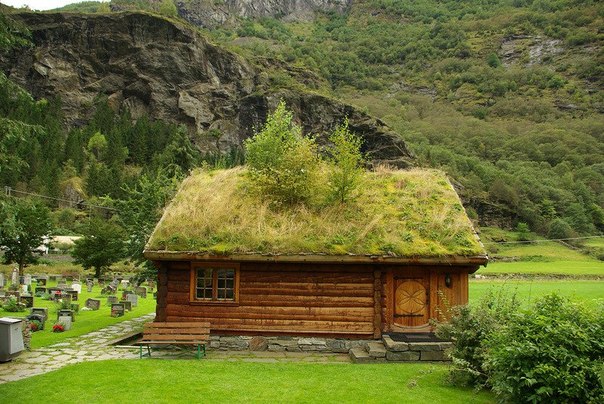 Норвежская крыша для срубов.