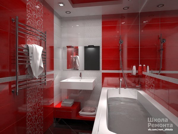 Стильная ванная комната, для настоящих эстетов.