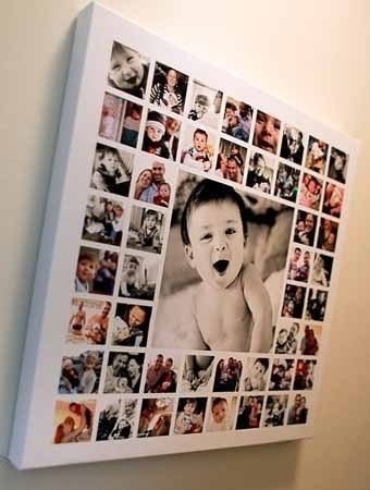 Идеи по размещению семейных фотографий