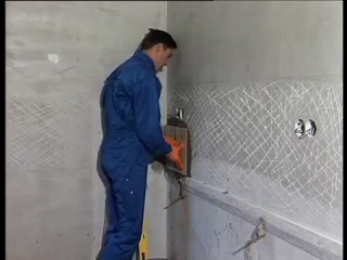 Укладка керамической плитки на стену