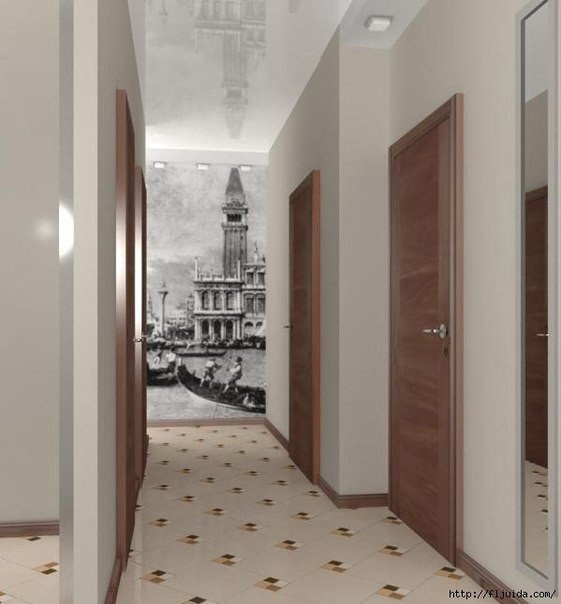 Идеи дизайна коридора.