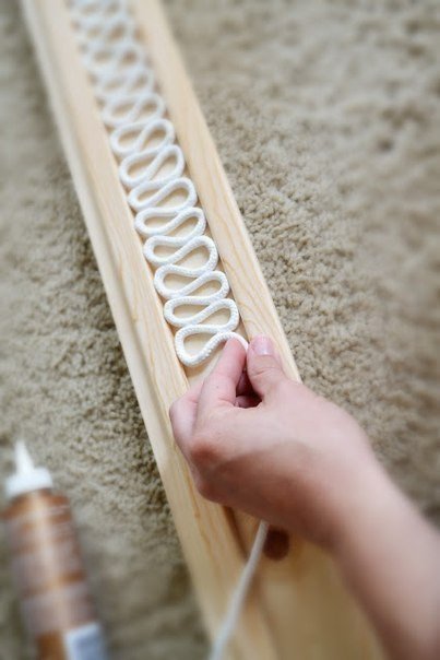 Как сделать верёвочный абажур.