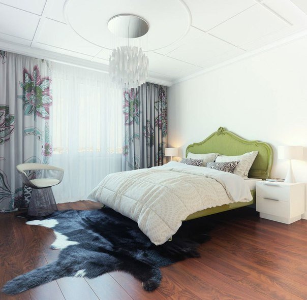 Спальня в стиле поп-арт. Дизайнер Дмитрий Щука