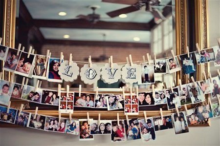 10 лучших идей по размещению семейных фотографий на стенах