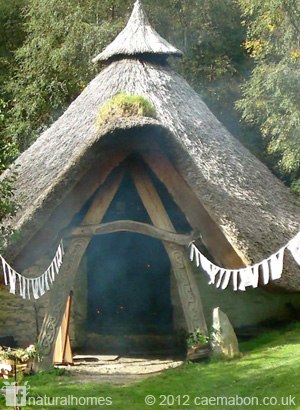 The Storytelling Roundhouse at Cae Mabon in Wales