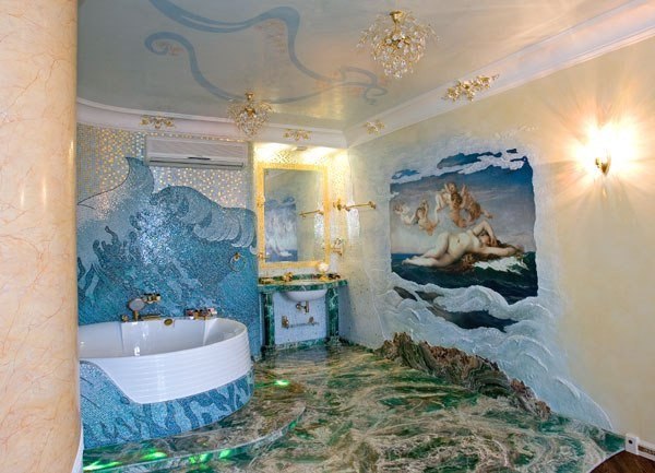 Необычная ванная комната