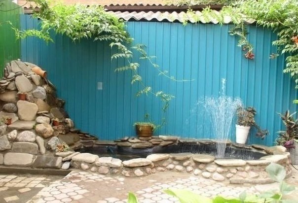 Фотоинструкция по созданию пруда в саду