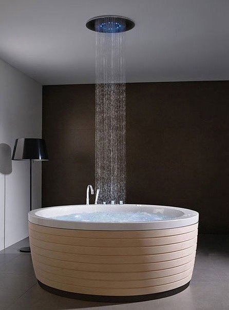 Интересный дизайн ванны