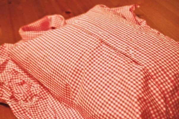 Подушка из рубашки