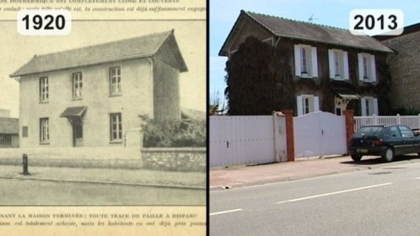 Дом из соломы служит 120 лет! Maison Feuillette - Франция.