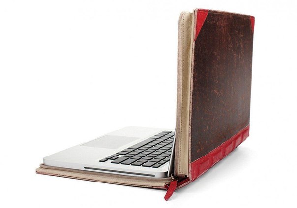 "Книжный" чехол для ноутбука - неплохая защита от воришек
