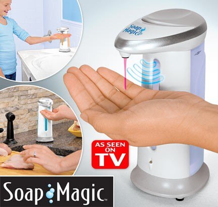 Soap Magic – интересное устройство для личной гигиены. 